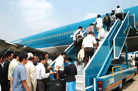 Vietnam Airlines tăng tải dịp 30/4 và 01/5 năm 2013 - 2