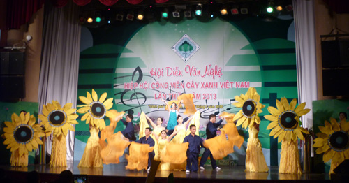 Hội diễn VNQC Hiệp hội Công viên Cây xanh Việt Nam, lần I, năm 2013:  Bay cao Tiếng hát Công nhân cây xanh - 7