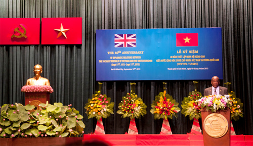 Kỷ niệm 40 năm thiết lập Ngoại giao giữa Nước CHXHCN Việt Nam - Vương quốc Anh - 2