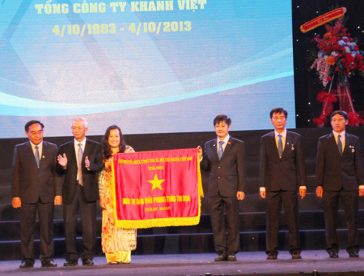 Nha Trang: Tổng Công ty Khánh Việt &#40;Khatoco&#41; đón nhận Huân chương Độc lập hạng Nhất - 1