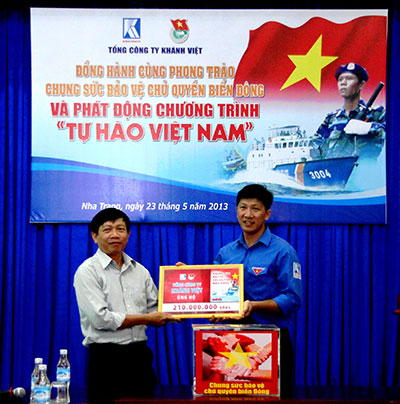 Nha Trang: Khatoco đóng góp 210 triệu cho quỹ “ Chung sức bảo vệ Biển Đông” - 2