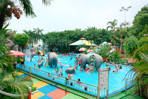 Công viên nước Đầm Sen Hồ Chí Minh:&#34;Mùa hè 2014 sôi động và an toàn&#34; - 8