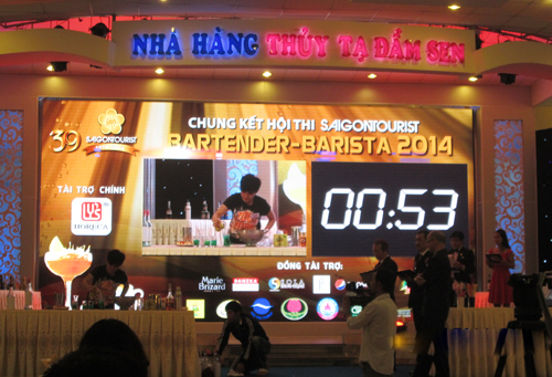 Chung kết Hội thi Bartender – Baristar Cúp Saigontourist  2014 - 1