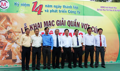 Nha Trang: Khai mạc Giải Quần vợt Cúp Mê Trang lần 5, năm 2014 - 1