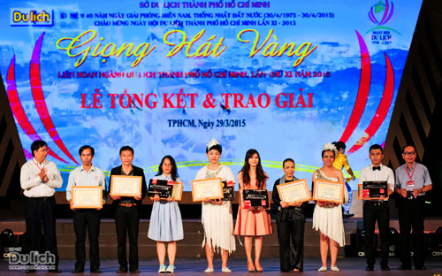 37 Giải thưởng Liên hoan Giọng hát Vàng Ngành Du lịch TPHCM, lần thứ XI, năm 2015 - 4