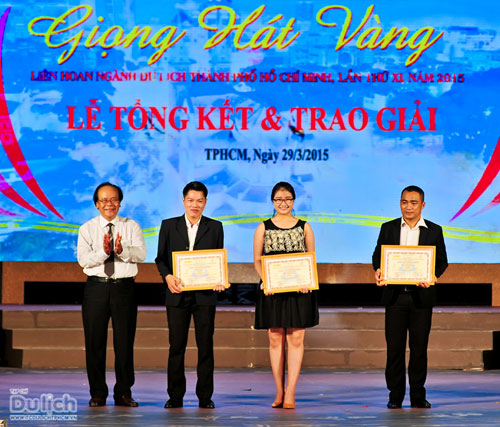 37 Giải thưởng Liên hoan Giọng hát Vàng Ngành Du lịch TPHCM, lần thứ XI, năm 2015 - 6