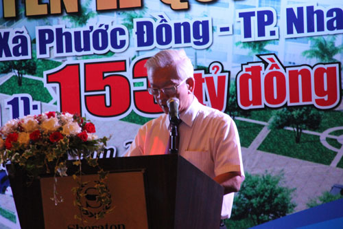 Nha Trang: Tổng Công ty Khánh Việt &#40;Khatoco&#41; tài trợ vốn đầu tư dự án Trường THPT chuyên Lê Quý Đôn - 2