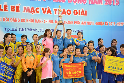 Hội thao Công chức, viên chức, lao động Khối Dân – Chính – Đảng TP.HCM năm 2015 - 2