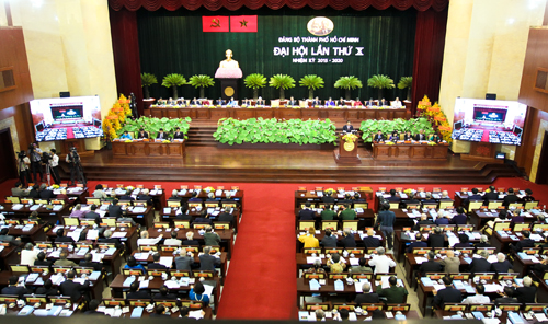 Long trọng Lễ khai mạc Đại hội đại biểu Đảng bộ TP.Hồ Chí Minh lần thứ X - 2