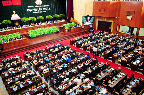Long trọng Lễ khai mạc Đại hội đại biểu Đảng bộ TP.Hồ Chí Minh lần thứ X - 7