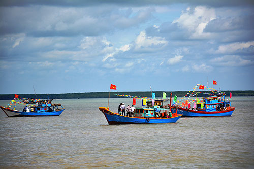 Lễ hội Ngư dân Cần Giờ TPHCM năm 2015 - 2