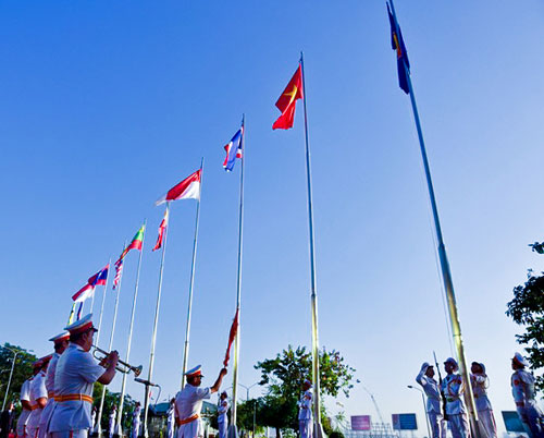 Lễ thượng cờ ASEAN tại Thành phố Hồ Chí Minh - 1