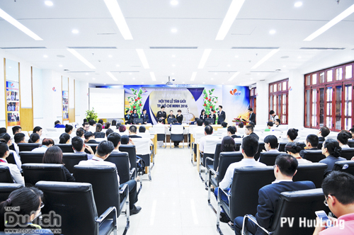 Sôi động và đầy Hào hứng  Vòng Sơ kết Hội thi lễ tân giỏi TPHCM năm 2016 - 17