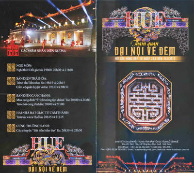 HOÀNG THÀNH HUẾ SẼ MỞ CỬA THAM QUAN VÀO BUỔI TỐI - 10