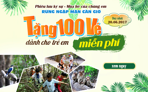 100 vé tham gia trại hè miễn phí cho trẻ em từ Du Lịch Việt - 4