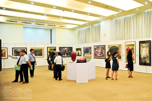Khai mạc triển lãm mỹ thuật giao lưu văn hóa Da Dun - Đài Trung - 2