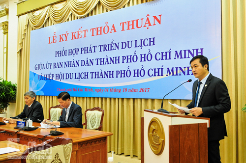 Kí kết thỏa thuận phối hợp phát triển du lịch TPHCM - 5