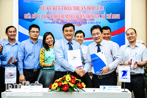 Sở Du lịch ký kết thỏa thuận hợp tác với Viễn thông TPHCM - 1