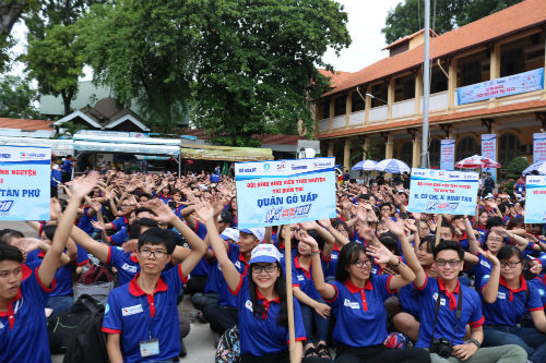 TP. Hồ Chí Minh: 20.000 lượt sinh viên tham gia tiếp sức mùa thi 2018 - 3
