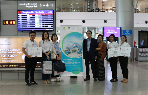 Sở Du lịch TP.Hồ Chí Minh tiếp đón đại biểu TPO tại sân bay quốc tế Tân Sơn Nhất - 3