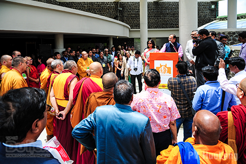 Long trọng Lễ đón tiếp phái đoàn Quốc tế Phật giáo về tham quan  di tích Chùa núi Ajanta Caves - 1