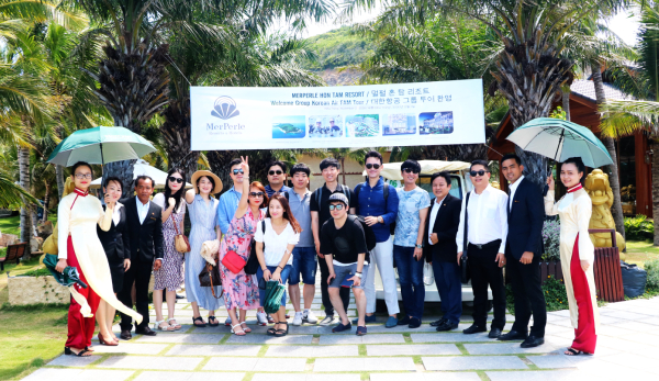 Đoàn famtrip đến từ Hàn Quốc tham quan Khu du lịch Hòn Tằm - 1