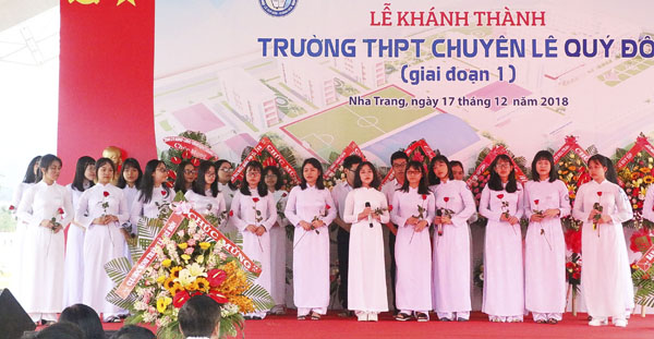Trường PTTH Lê Quý Đôn – Nha Trang cơ sở mới chính thức đi vào hoạt động - 4