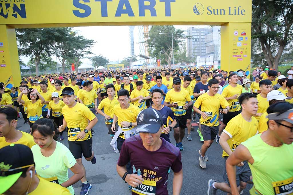 3.000 người tham gia đường chạy khởi đầu một năm mới tỏa sáng Sun Life Vietnam - Resolution Run 2019 - 1