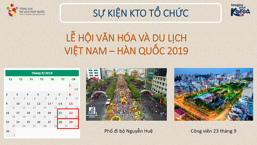 Sắp diễn ra “Lễ hội Văn hóa và Du lịch Việt Nam – Hàn Quốc năm 2019” tại TPHCM vào cuối tháng 9/2019 - 1