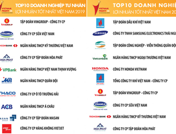 Techcombank là ngân hàng duy nhất có mặt trong Top 3 doanh nghiệp tư nhân có lợi nhuận tốt nhất năm 2019 - 1