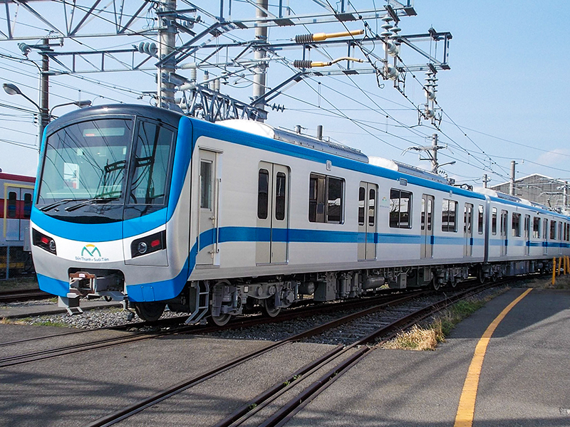Những hình ảnh đầu tiên về đoàn tàu metro tuyến Bến Thành - Suối Tiên - 3