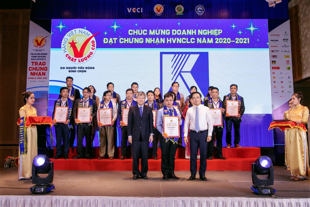Lần thứ 14 Tổng công ty Khánh Việt đạt danh hiệu Hàng Việt Nam chất lượng cao - 1