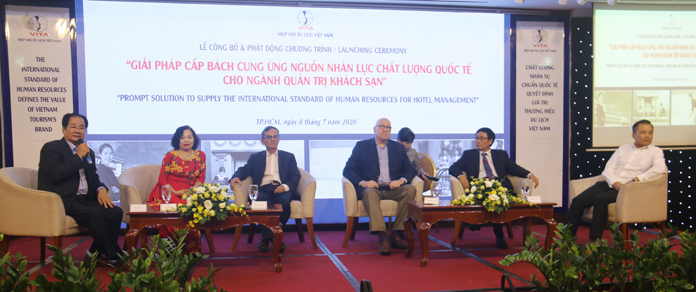 Hiệp hội Du lịch Việt Nam công bố chương trình “Giải pháp cấp bách cung ứng nguồn nhân lực chất lượng quốc tế cho ngành quản trị khách sạn” - 1