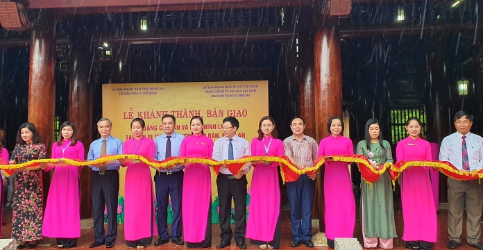 Saigontourist Group đầu tư tài trợ khu di tích Kim Liên - 1