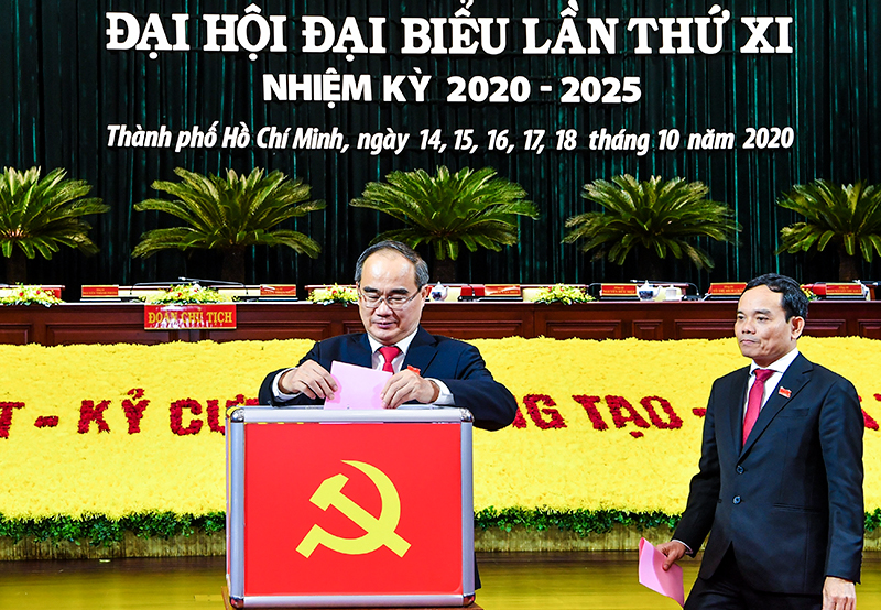 Kết quả bầu Ban Chấp hành Đảng bộ TPHCM khóa XI nhiệm kỳ 2020 -2025 - 1