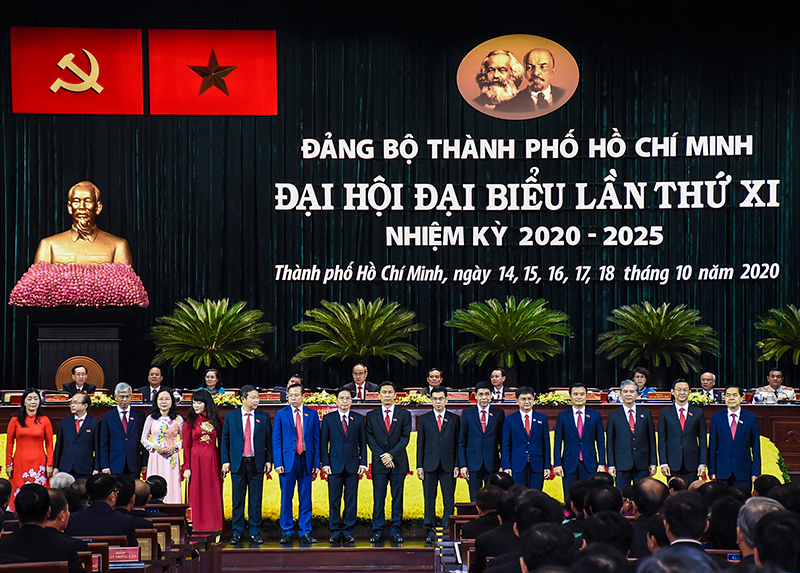 Bế mạc Đại hội đại biểu Đảng bộ Thành phố Hồ Chí Minh khóa XI - 1