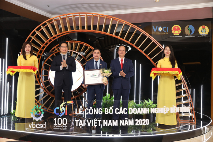 Yến Sào Khánh Hòa được vinh danh trong 100 Doanh nghiệp bền vững - 1