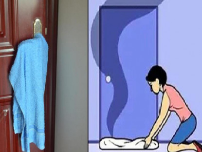 Bí quyết - Khi ngủ trong khách sạn, tại sao nhất định phải treo khăn tắm ướt ở cửa?