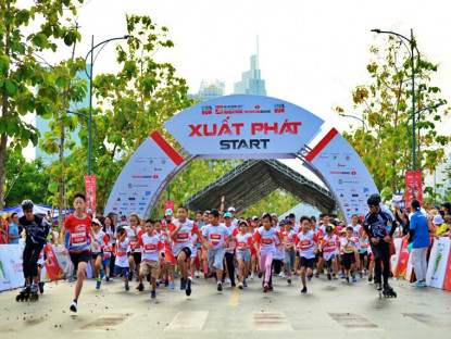Chuyển động - Hơn 500 trẻ nhỏ tham dự đường chạy Kids Run