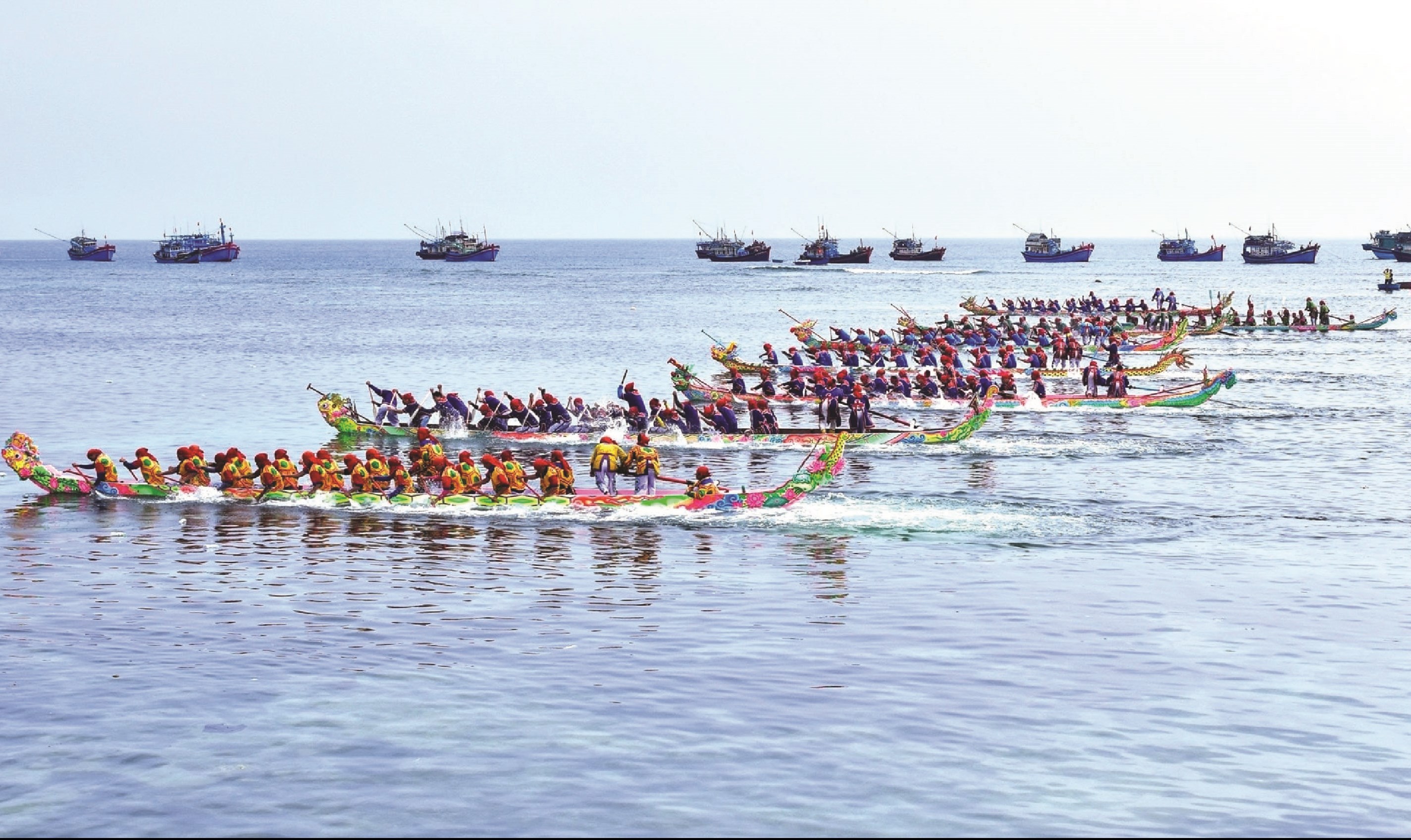 Gần 200 năm lễ hội đua thuyền Lý Sơn, hôm nay là di sản quốc gia - 2