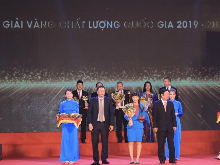 Sanvinest Khánh Hòa đạt giải vàng Chất lượng Quốc gia