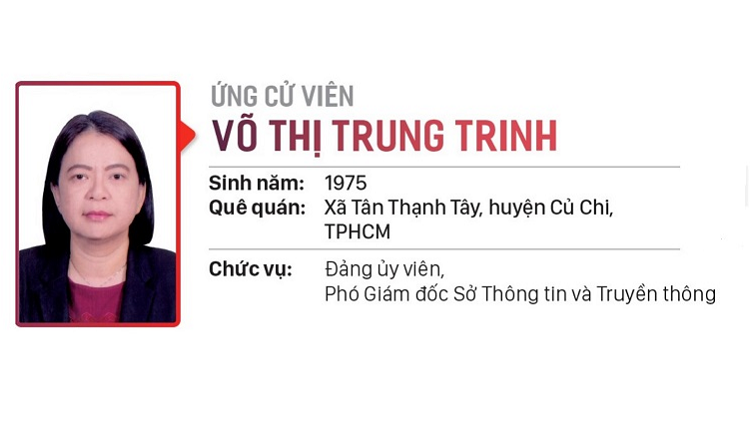 Ứng cử viên HĐND TP Võ Thị Trung Trinh: Tập trung xây dựng chính quyền điện tử - 3