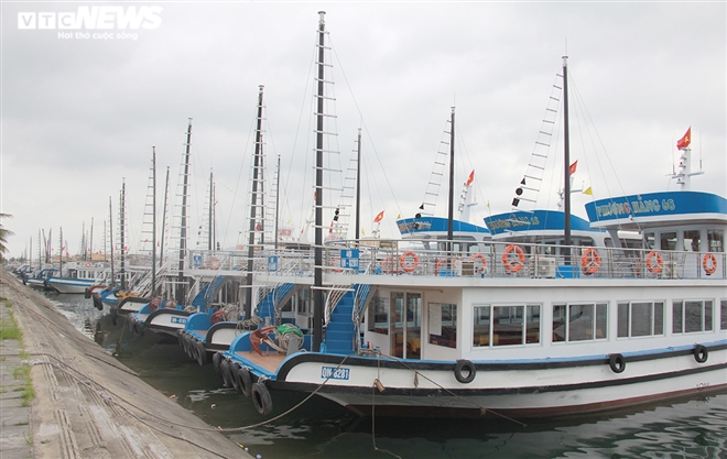 Cận cảnh hơn 500 tàu du lịch nằm 'ngắc ngoải' bên bờ Vịnh Hạ Long - 11