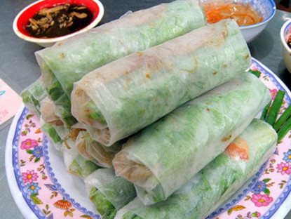 Ăn gì - Gỏi cuốn - Món ăn thanh đạm ngày nóng ở Sài Gòn