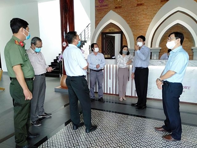 Ninh Thuận: Kiểm tra phòng, chống dịch Covid-19 tại điểm du lịch và cơ sở lưu trú - 1