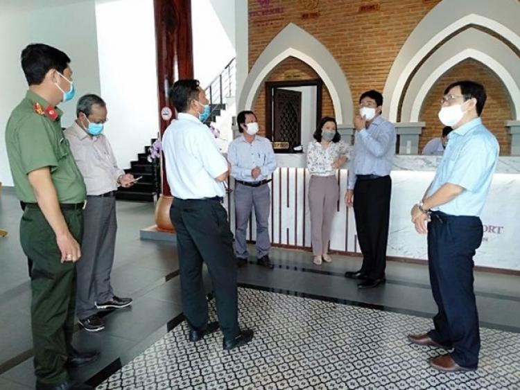 Ninh Thuận: Kiểm tra phòng, chống dịch Covid-19 tại điểm du lịch và cơ sở lưu trú