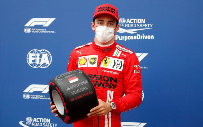 Đua xe F1, phân hạng Monaco GP: Ferrari “lột xác”, Leclerc gặp tai nạn vẫn đoạt pole - 1
