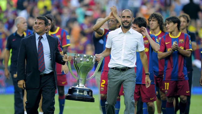 Chủ tịch Barca định &#34;cướp&#34; Pep Guardiola khỏi Man City bằng kế hoạch sốc - 1