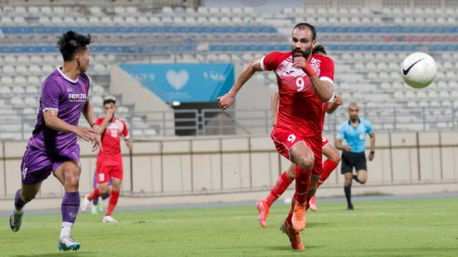 Hình ảnh hiếm trận ĐT Việt Nam - ĐT Jordan đá giao hữu kín ở UAE - 3