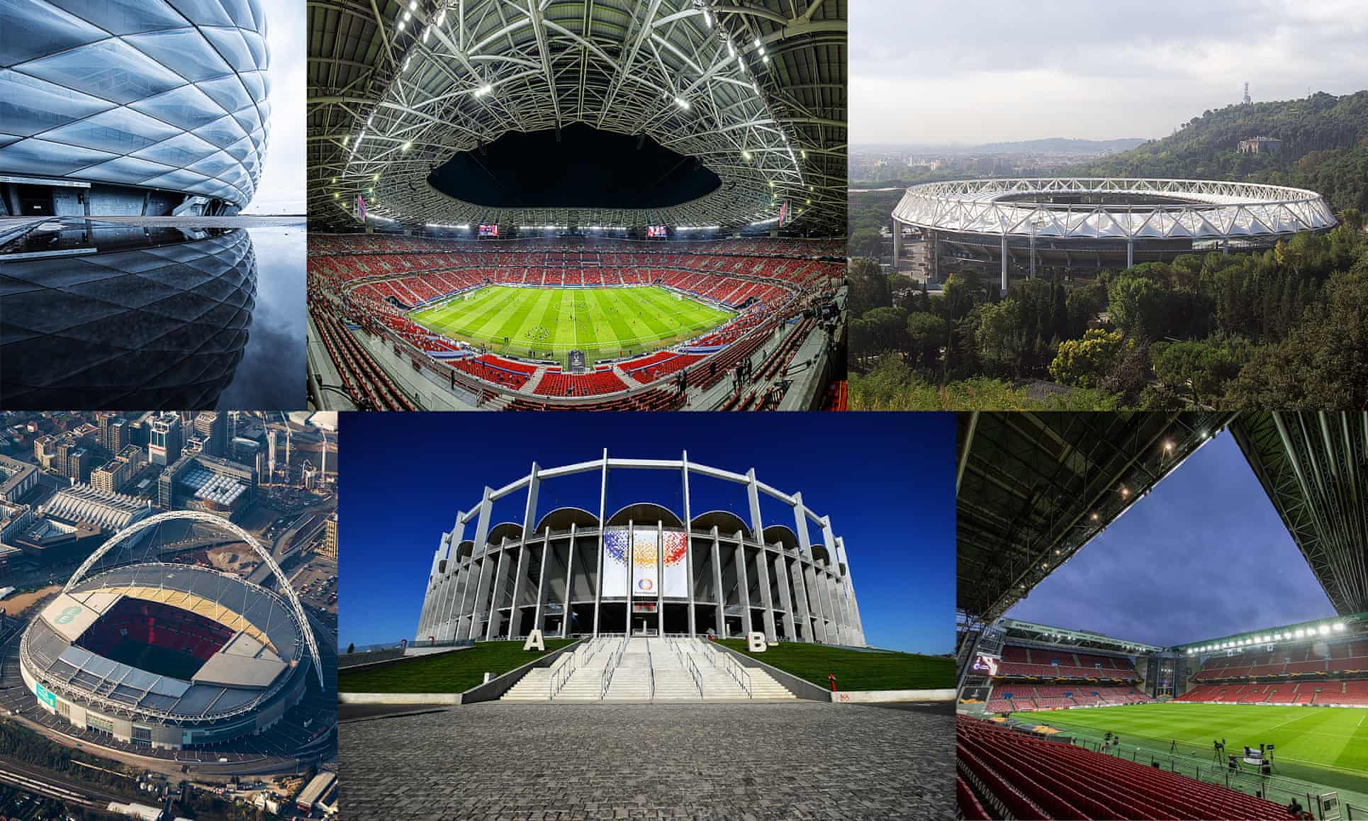 Choáng ngợp với quy mô của 11 sân vận động tổ chức EURO 2021 - 1